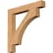 Ekena Millwork Westlake Block Smooth Bracket, Western Red Cedar, 5 1/2"W x 42"D x 42"H BKT06X42X42WTL05SWR - alternate 1